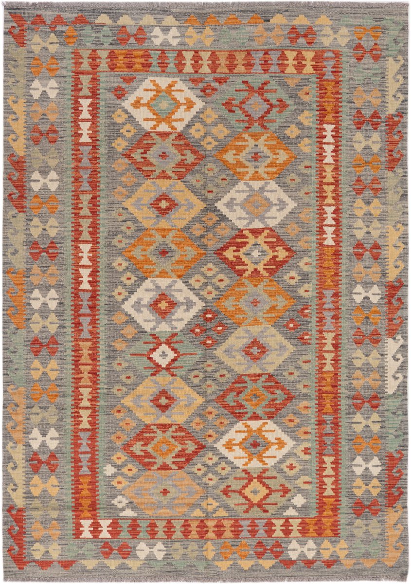 Afghaans tapijt Kilim Afghan 241x171 241x171, Perzisch tapijt Handgeweven