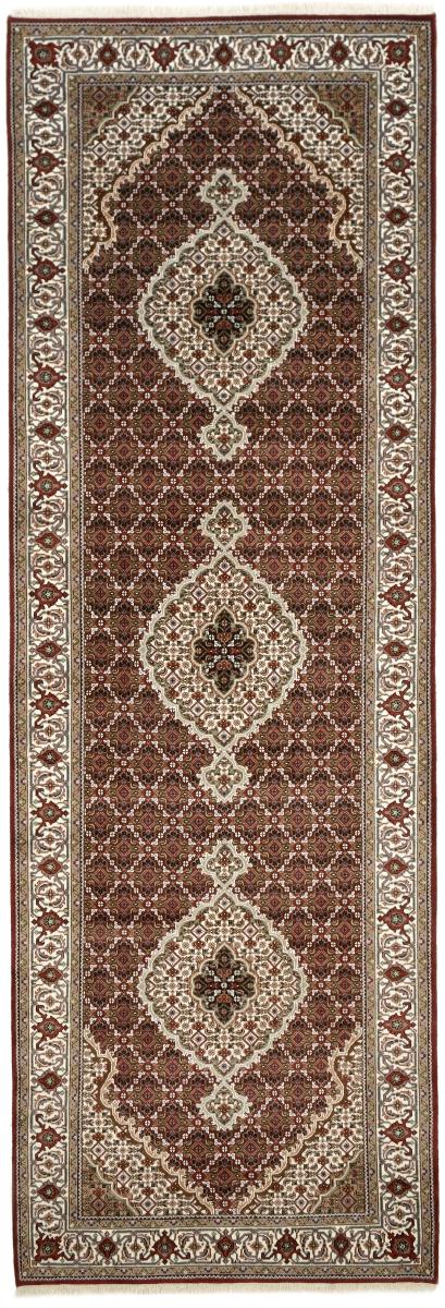 Indisk teppe Indo Tabriz Mahi 362x120 362x120, Persisk teppe Knyttet for hånd
