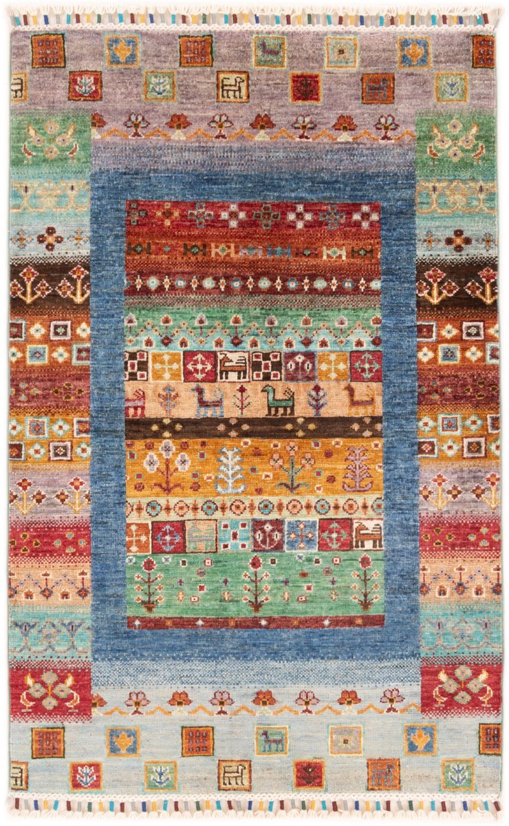Pakistanischer Teppich Arijana 131x83 131x83, Perserteppich Handgeknüpft