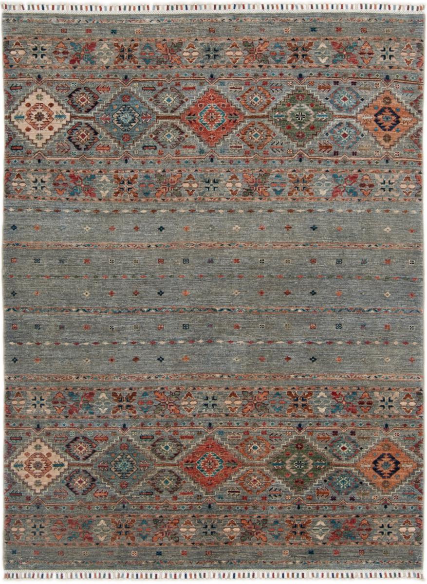 Alfombra pakistaní Arijana Shaal 198x146 198x146, Alfombra persa Hecho a mano