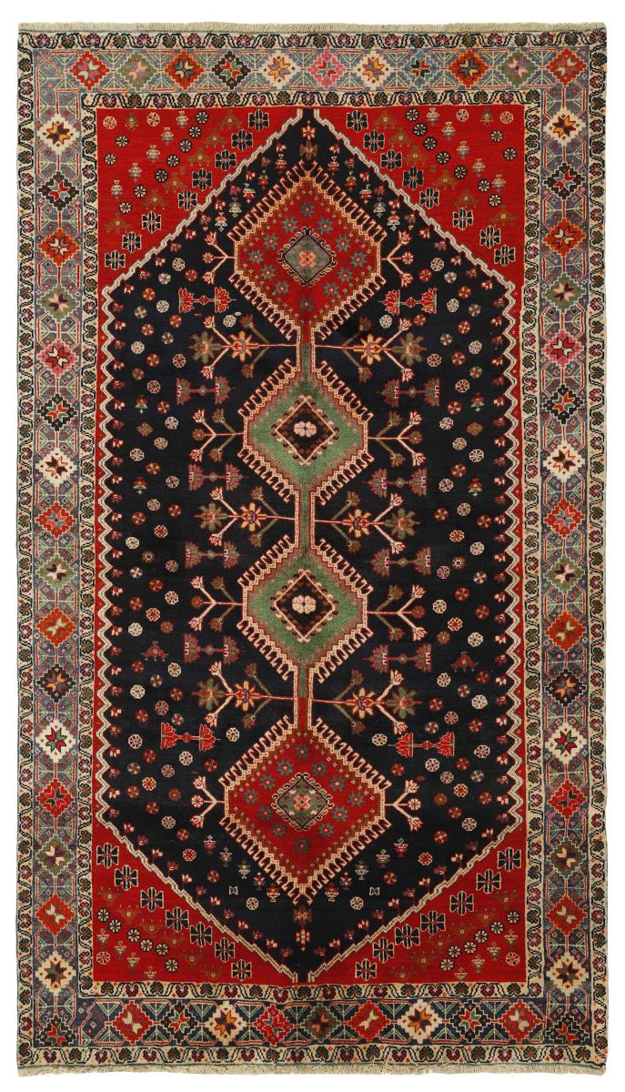 Persian Rug Ghashghai 9'8"x5'5" 9'8"x5'5", Persian Rug Knotted by hand