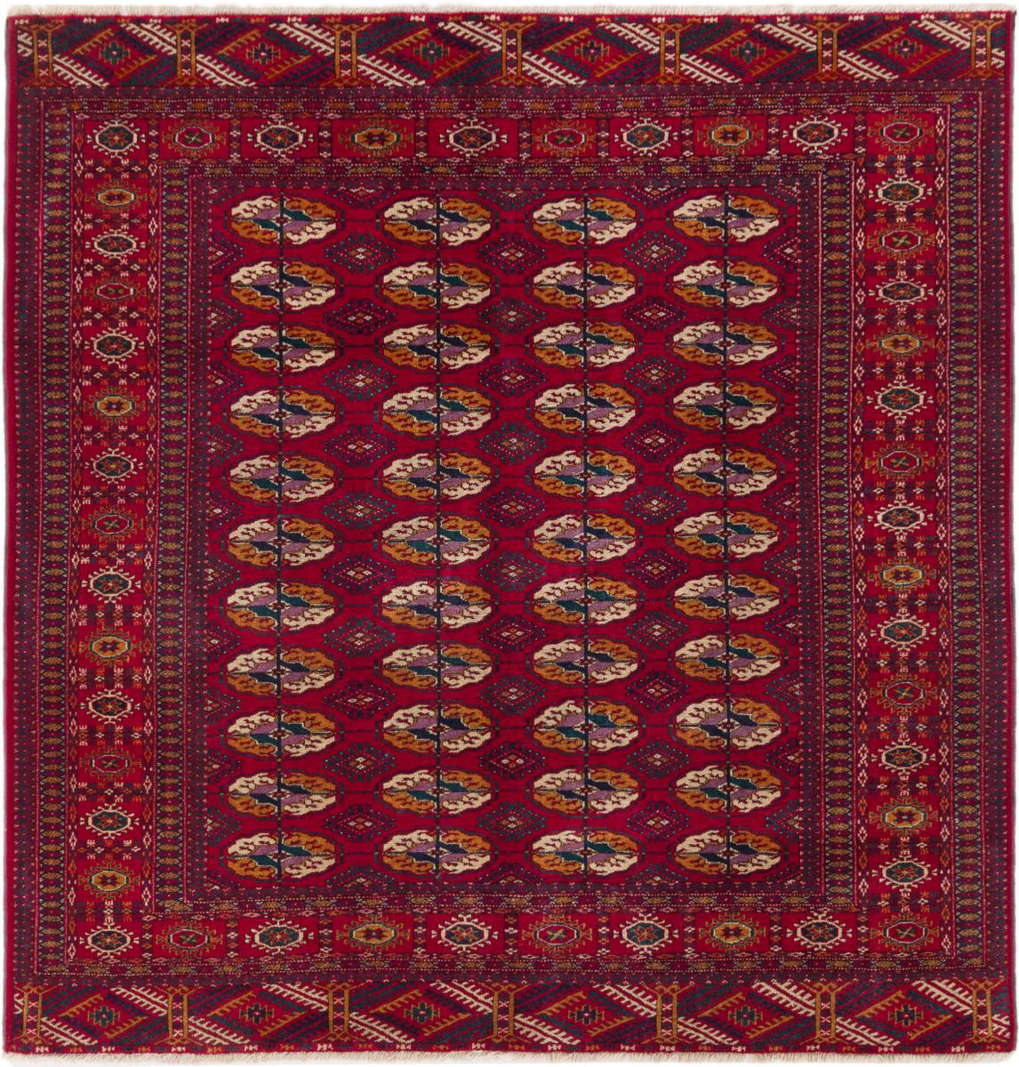 Persian Rug Turkaman 158x150 158x150, Persian Rug Knotted by hand