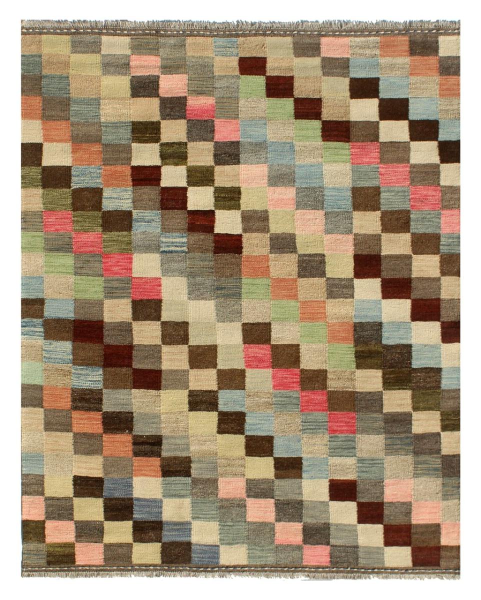 Afghan rug Kilim Afghan Heritage 6'8"x5'0" 6'8"x5'0", Persian Rug Woven by hand