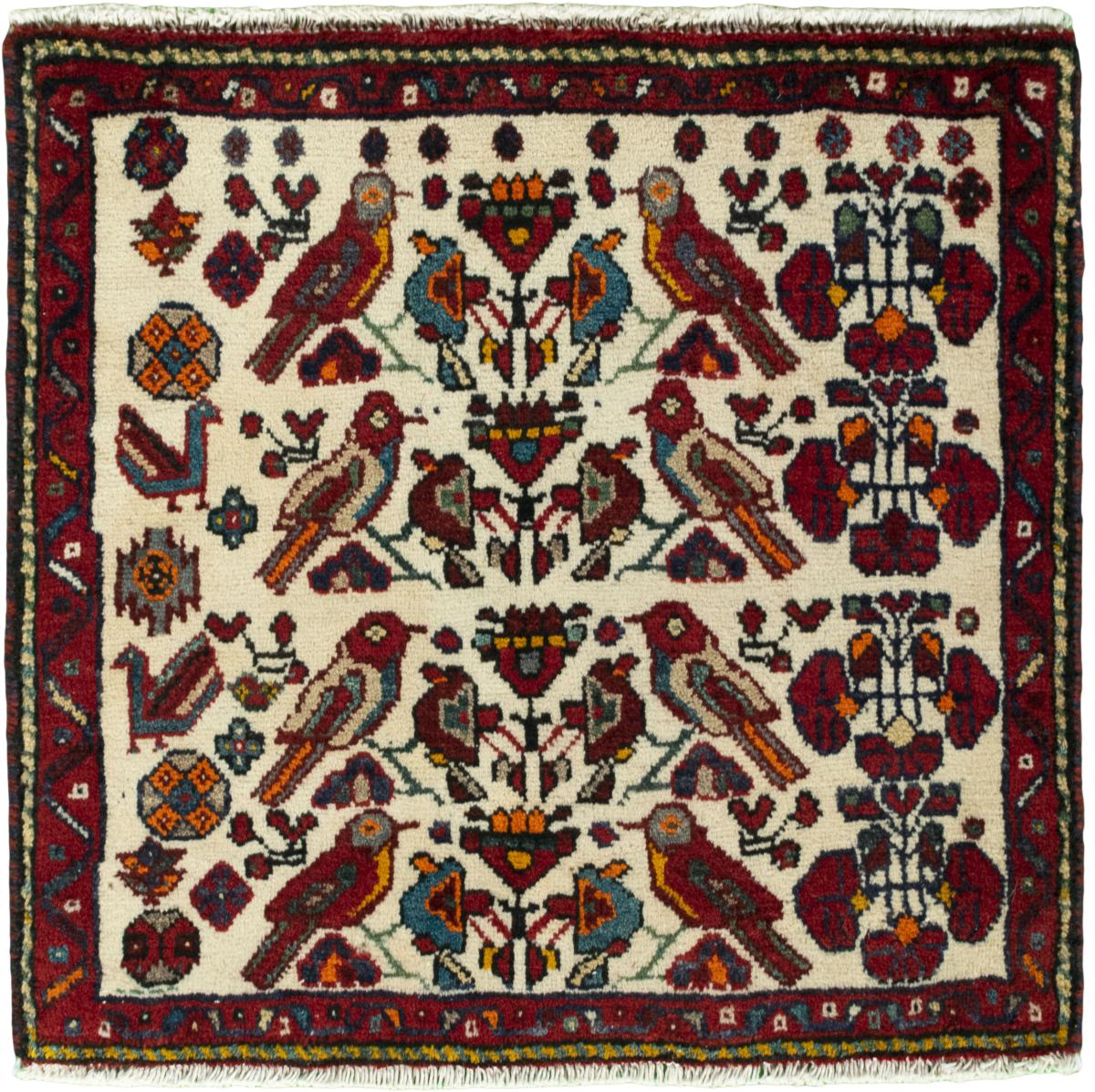 Persian Rug Shiraz 56x61 56x61, Persian Rug Knotted by hand