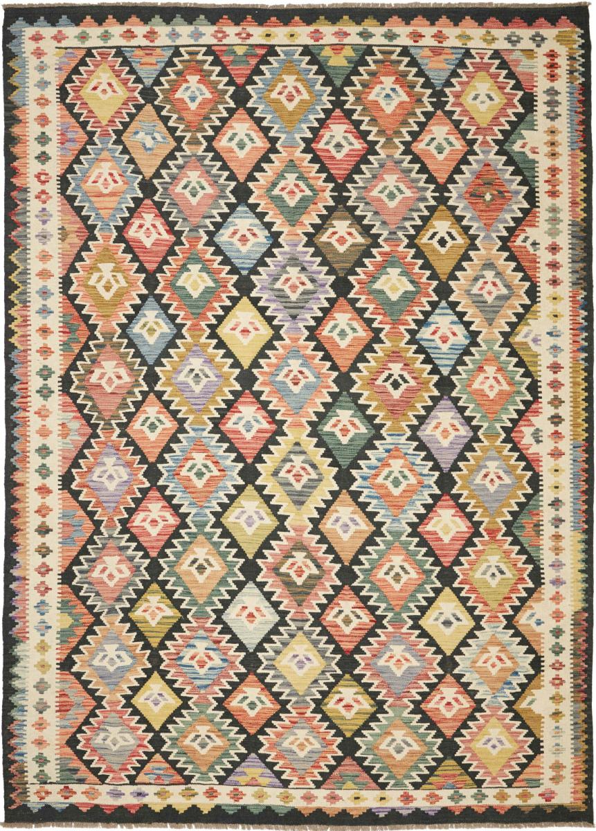 Tapete afegão Kilim Afegão 289x209 289x209, Tapete persa Tecido à mão