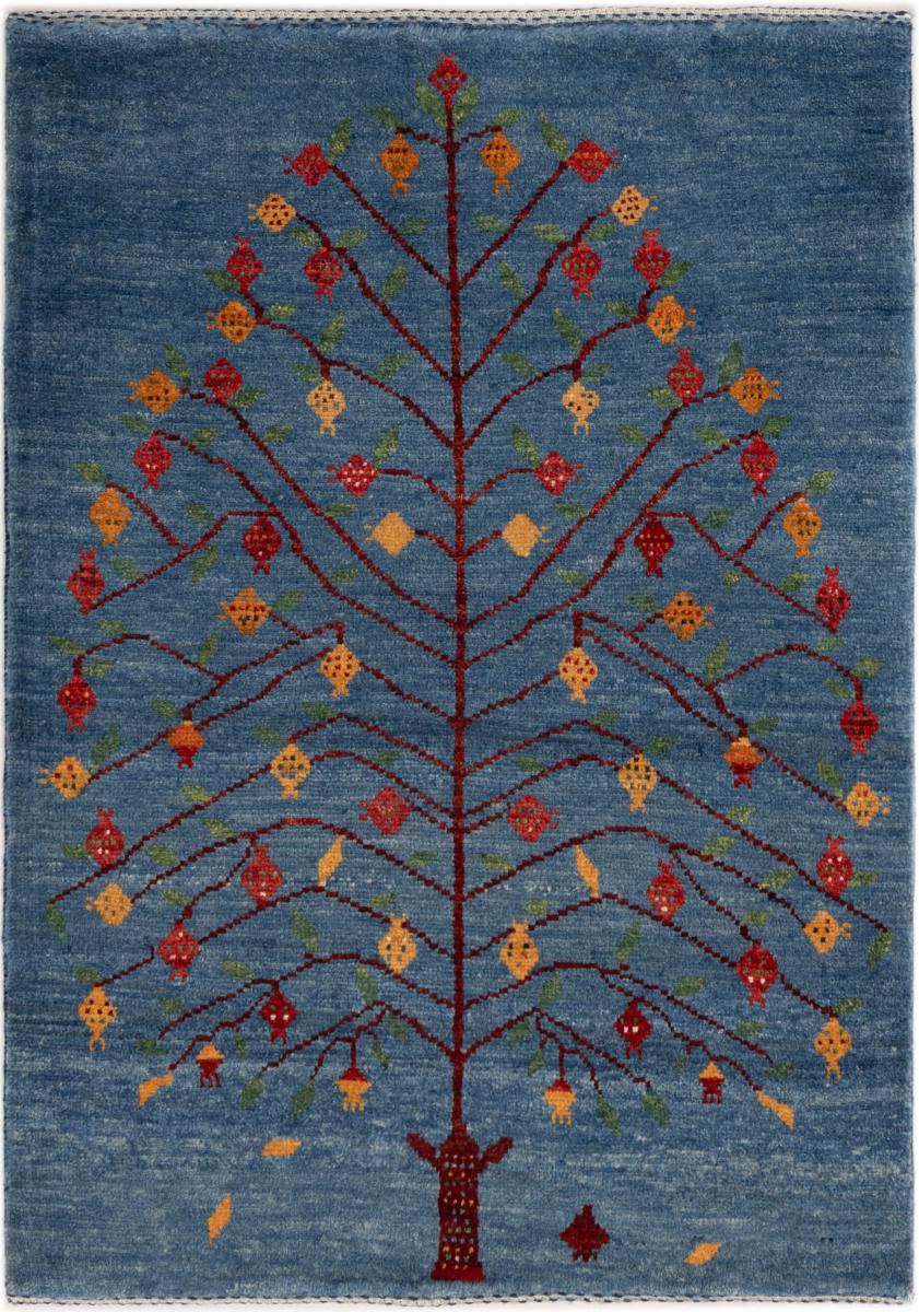 Tapete persa Persa Gabbeh Kashkuli Banafsheh 112x79 112x79, Tapete persa Atado à mão