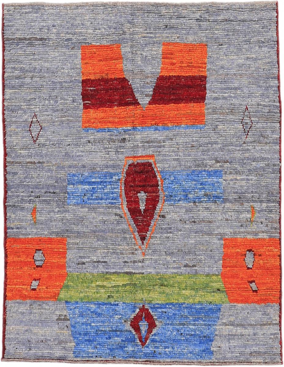 Afgán szőnyeg Berber Maroccan Atlas 7'4"x5'7" 7'4"x5'7", Perzsa szőnyeg Kézzel csomózva