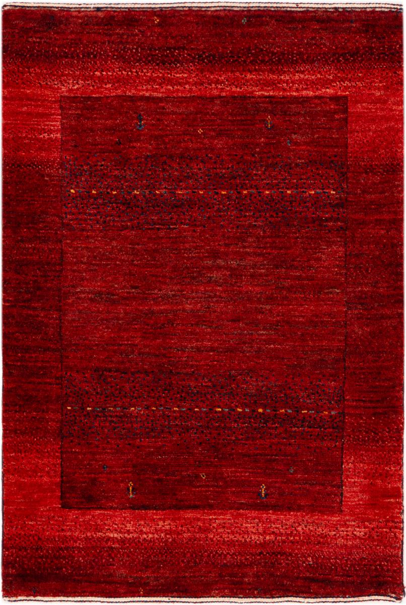 Alfombra persa Persia Gabbeh Loribaft Atash 94x64 94x64, Alfombra persa Anudado a mano