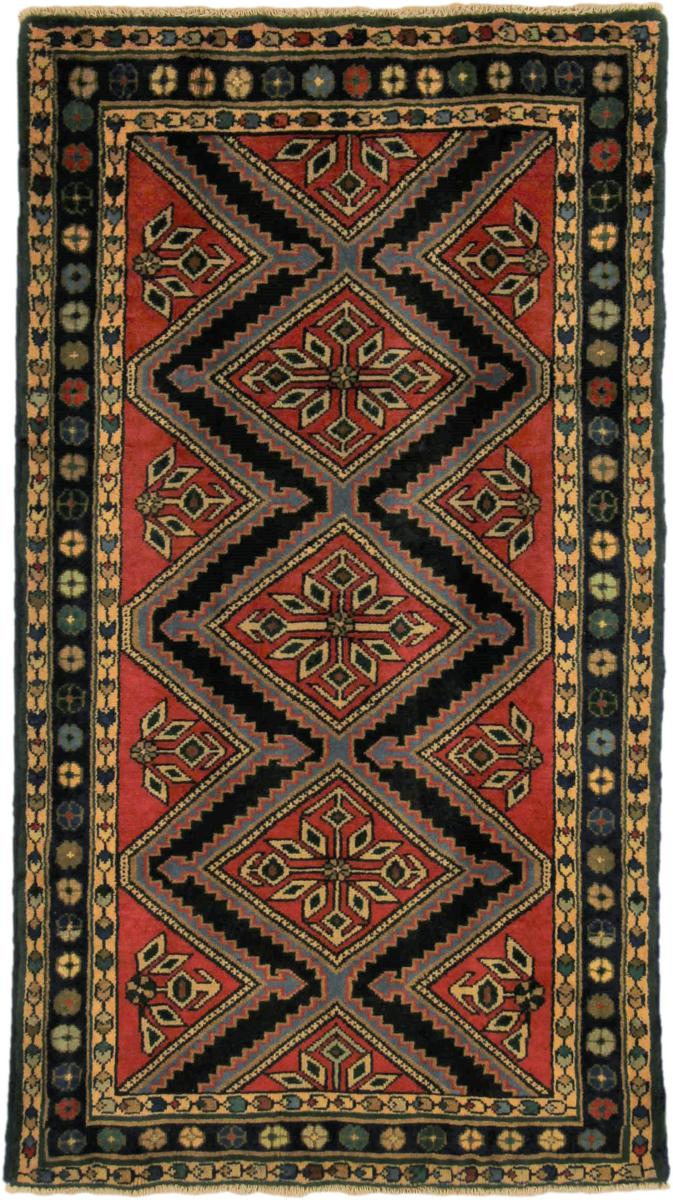 Perserteppich Hamadan 153x88 153x88, Perserteppich Handgeknüpft