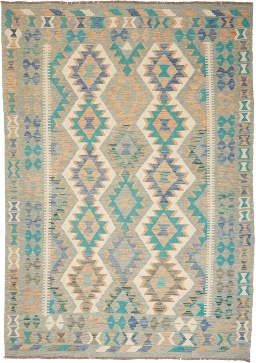 Tapete afegão Kilim Afegão 239x166 239x166, Tapete persa Tecido à mão