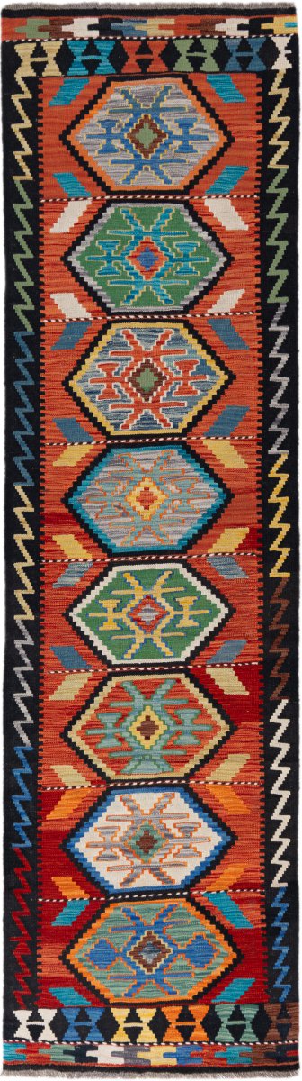 Tappeto afghano Kilim Afghan 305x83 305x83, Tappeto persiano Tessuto a mano