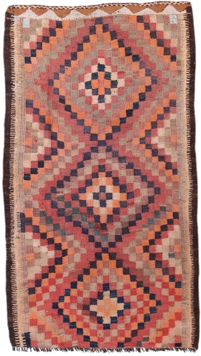 Covor persan Chilim Fars Antic 221x124 221x124, Covor persan Lucrate de mână