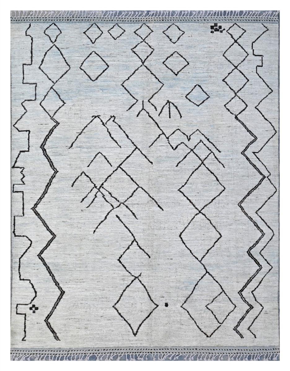 Pakistansk tæppe Berber Contemporary 293x252 293x252, Persisk tæppe Håndknyttet