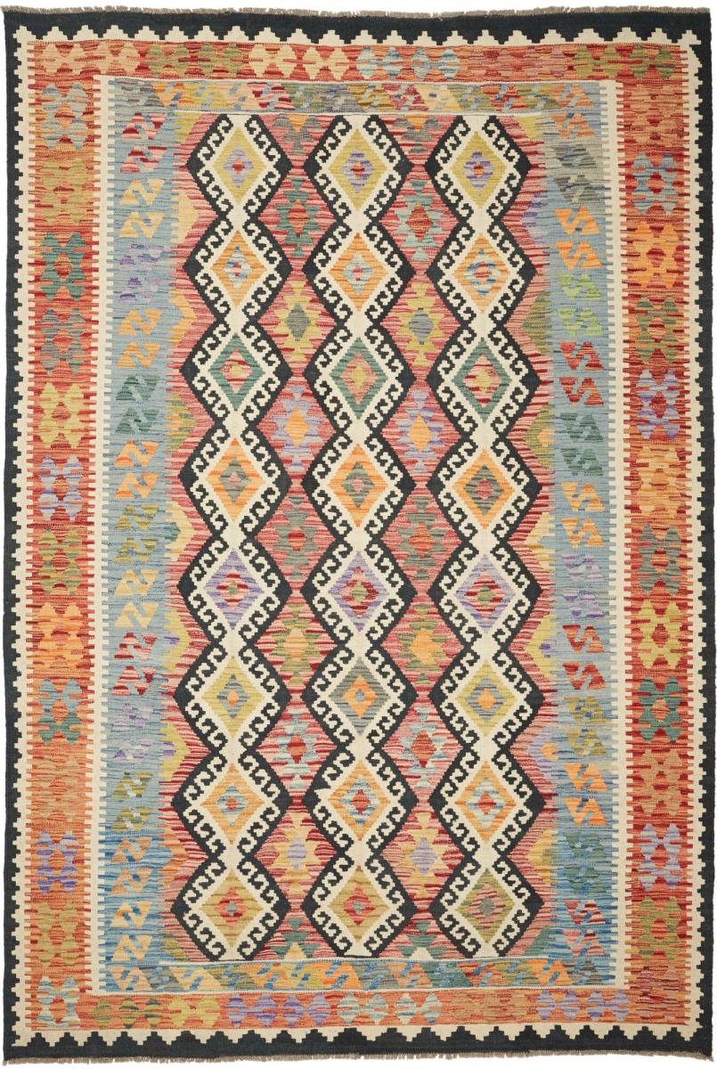 Tapete afegão Kilim Afegão 301x205 301x205, Tapete persa Tecido à mão