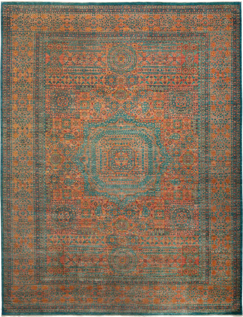 Tapete paquistanês Mamluk 365x282 365x282, Tapete persa Atado à mão