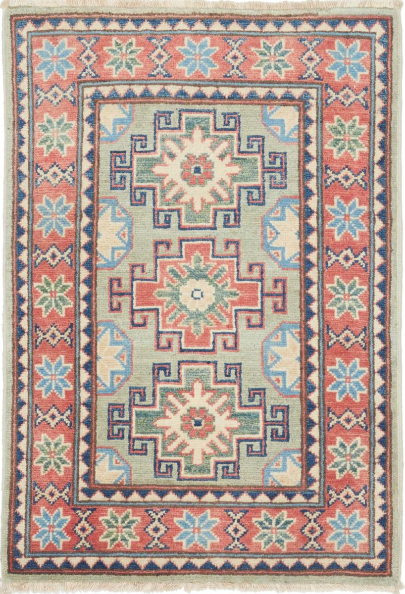 Pakistanischer Teppich Kazak 88x60 88x60, Perserteppich Handgeknüpft