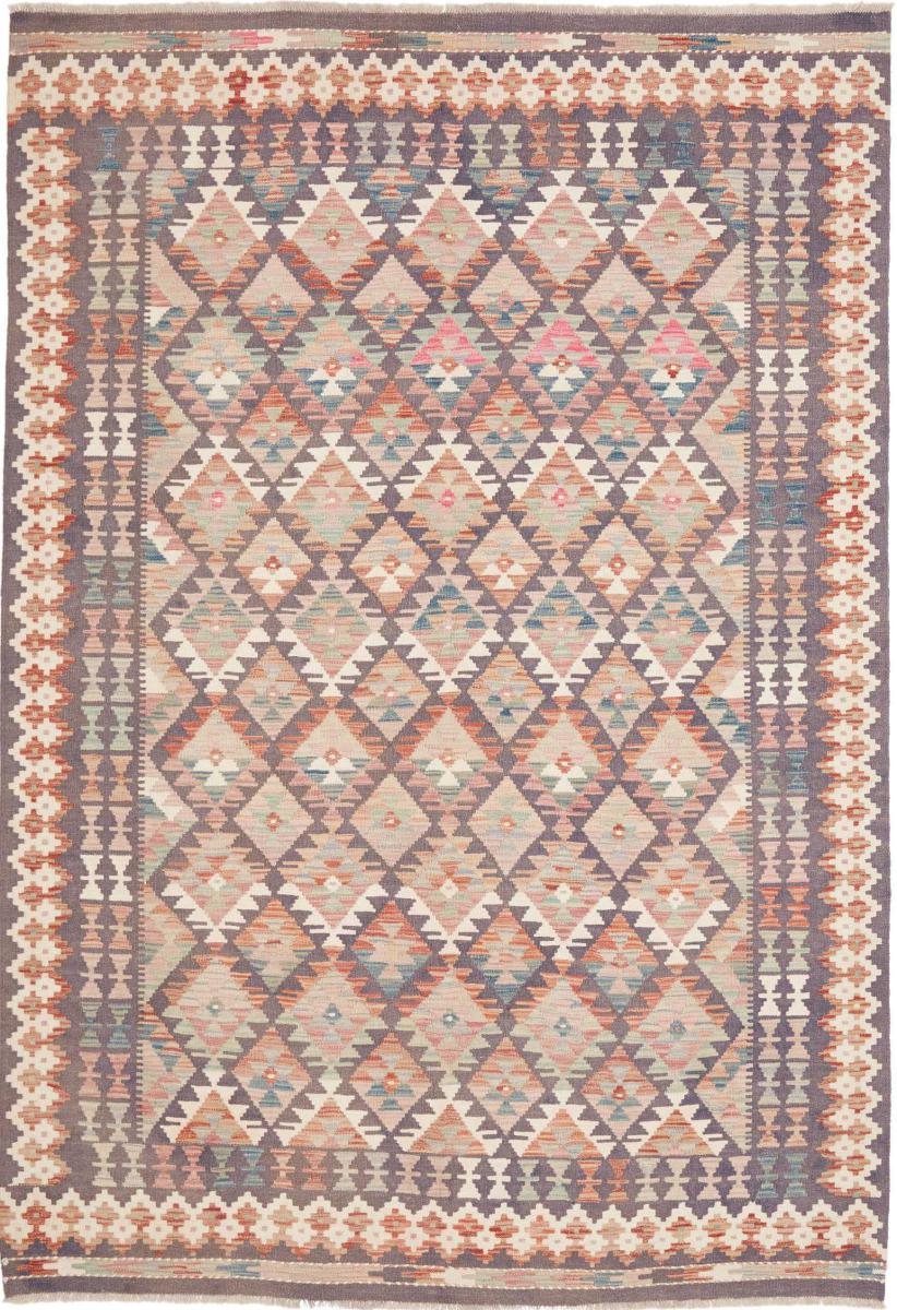 Afghanischer Teppich Kelim Afghan 242x170 242x170, Perserteppich Handgewebt