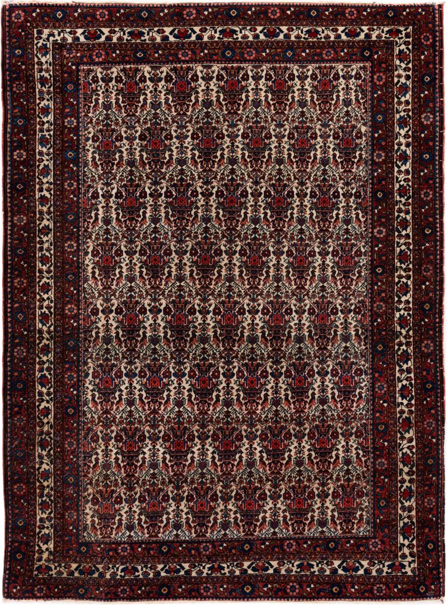 Tapis persan Abadeh 201x131 201x131, Tapis persan Noué à la main