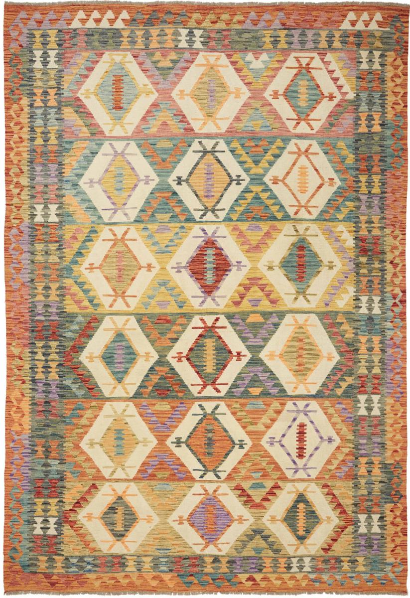 Afgán szőnyeg Kilim Afgán 305x206 305x206, Perzsa szőnyeg szőttesek