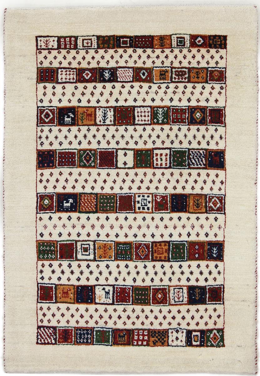 Perzsa szőnyeg Perzsa Gabbeh Loribaft 3'2"x2'2" 3'2"x2'2", Perzsa szőnyeg Kézzel csomózva