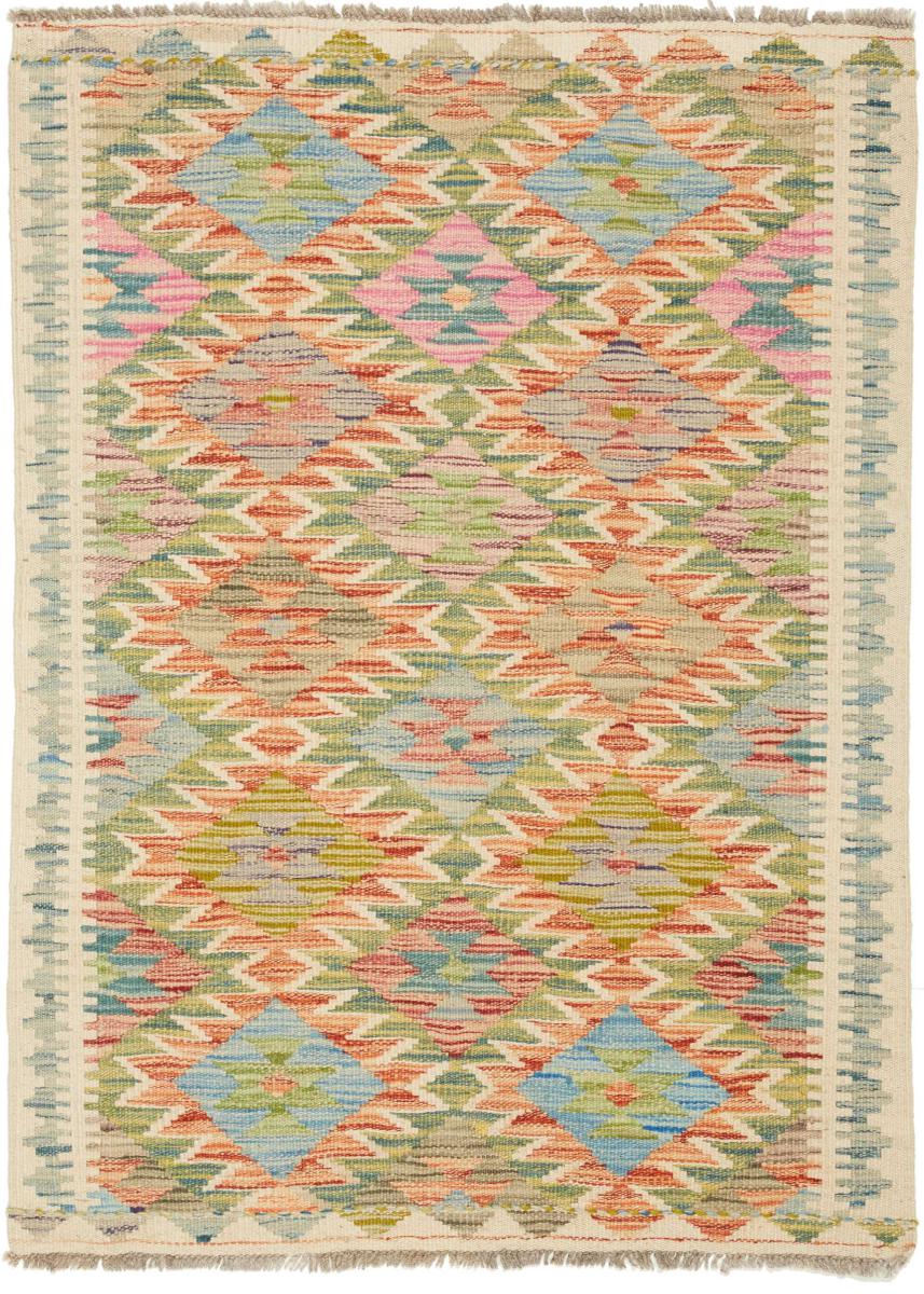 Afghanischer Teppich Kelim Afghan 111x84 111x84, Perserteppich Handgewebt