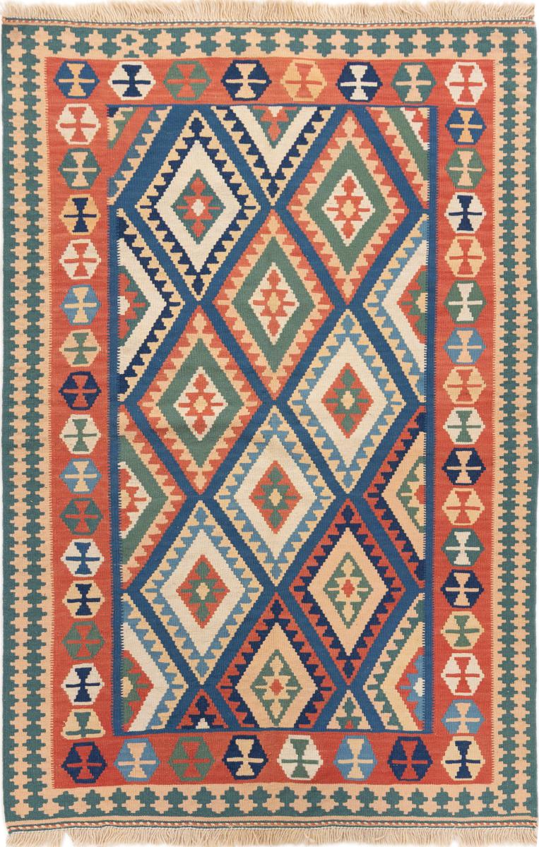 Περσικό χαλί Κιλίμ Fars 149x97 149x97, Περσικό χαλί Χειροποίητη ύφανση