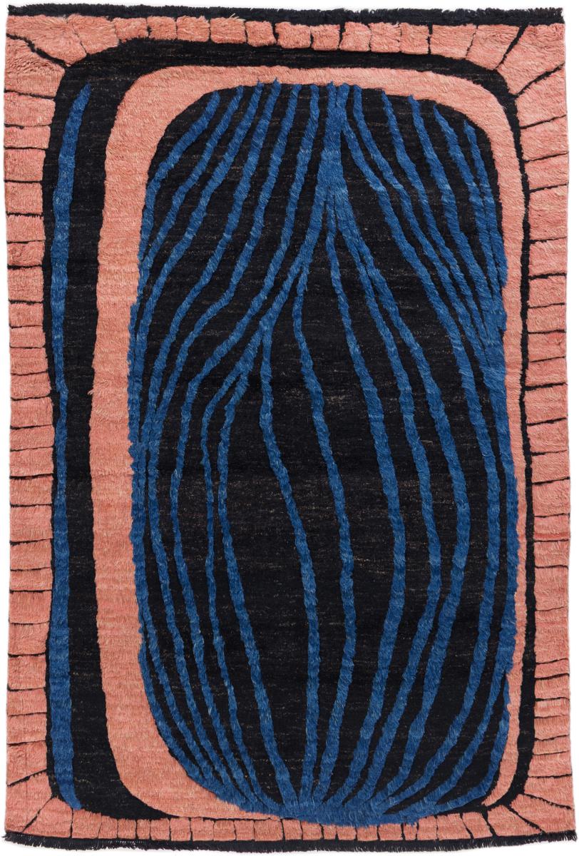 Afghan rug Berber Ela Design 208x143 208x143, Persian Rug Knotted by hand