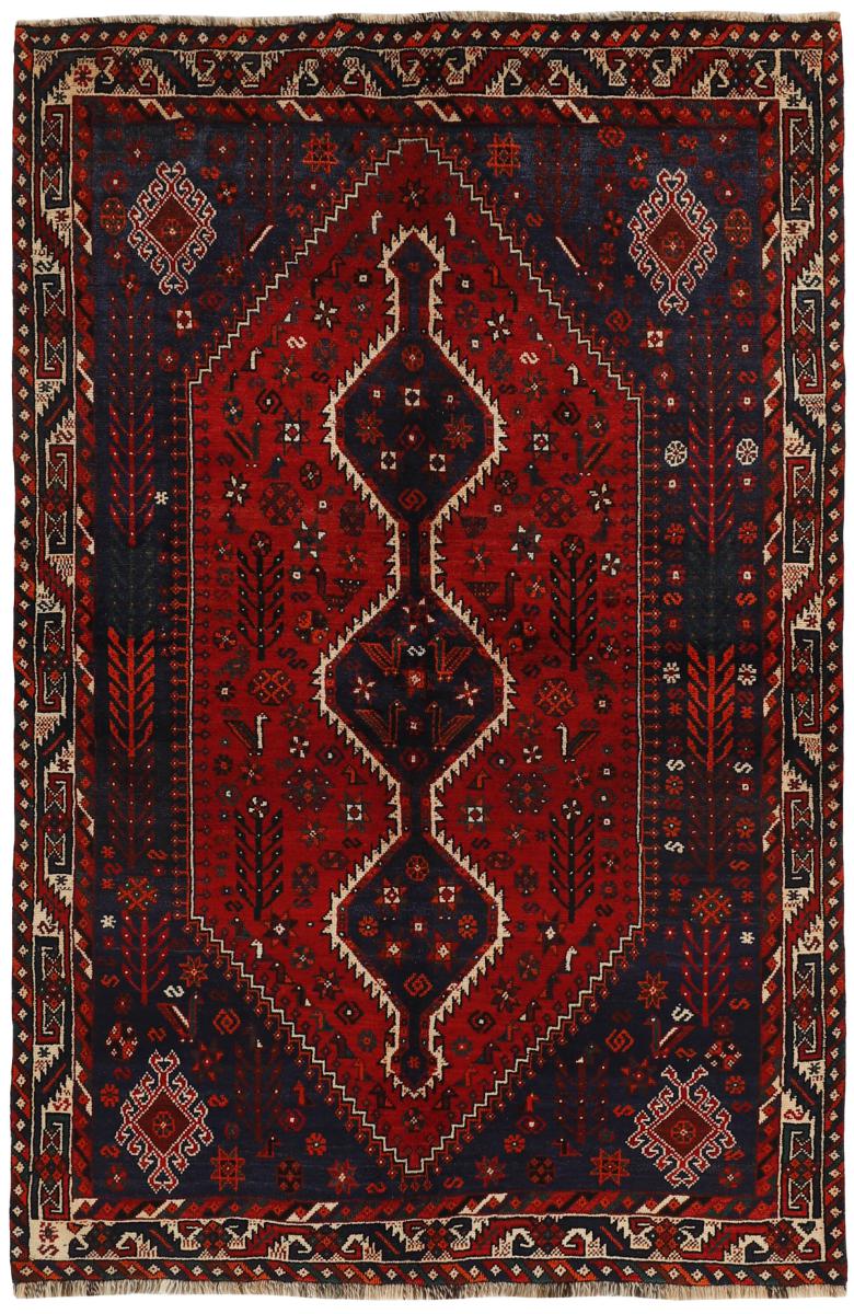 Perzisch tapijt Shiraz 243x160 243x160, Perzisch tapijt Handgeknoopte