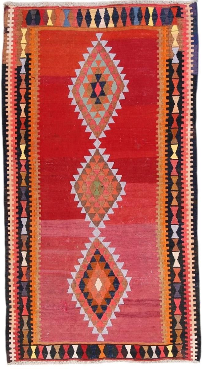 Persian Rug Kilim Fars Antique 221x126 221x126, Persian Rug Woven by hand