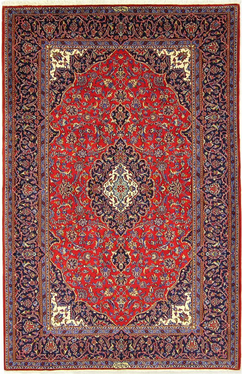 Tapete persa Keshan Shadsar 226x149 226x149, Tapete persa Atado à mão