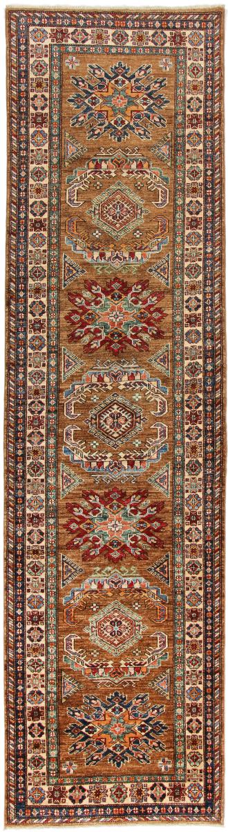 Afghan rug Super Kazak 307x83 307x83, Persian Rug Knotted by hand