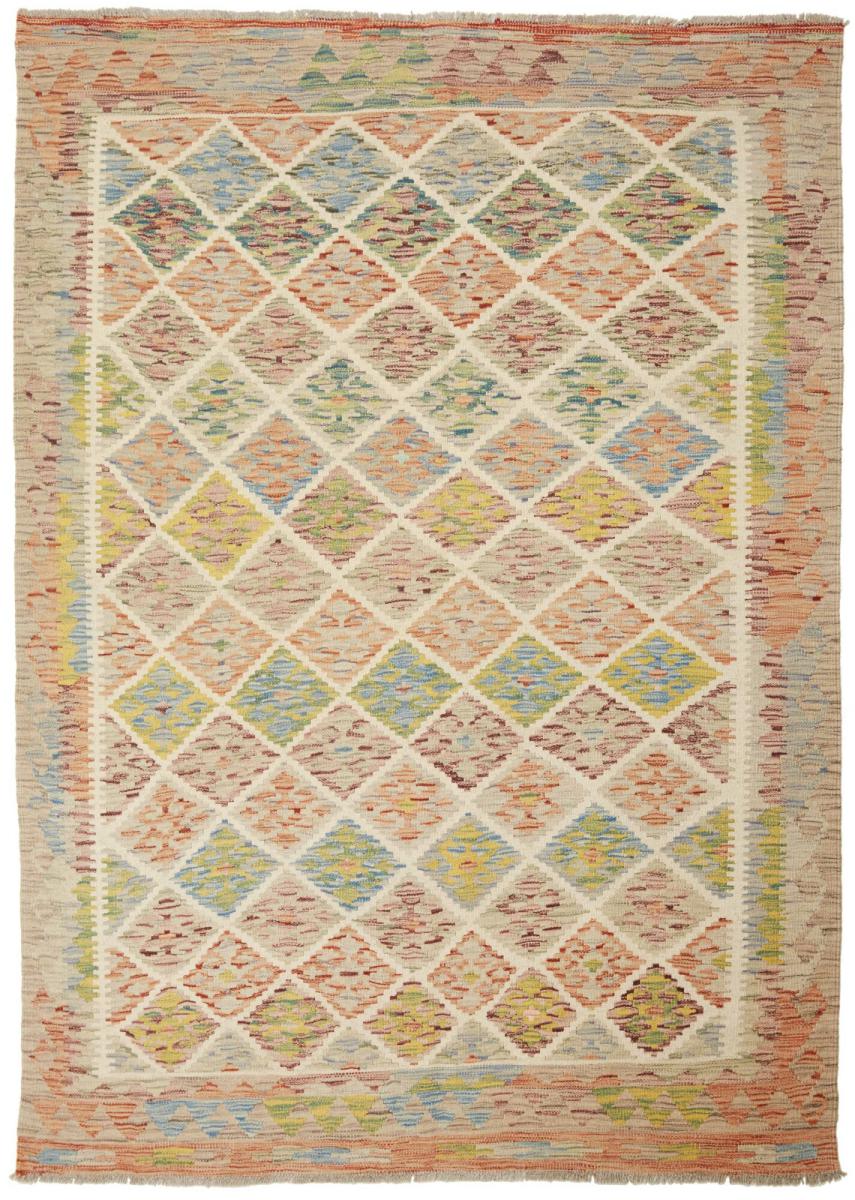 Afgán szőnyeg Kilim Afgán 208x151 208x151, Perzsa szőnyeg szőttesek