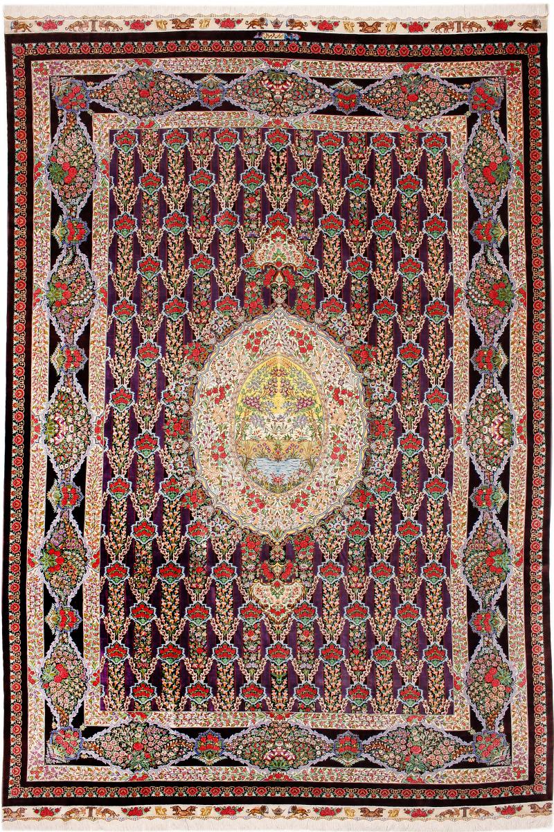 Perserteppich Ghom Seide Mardani 348x248 348x248, Perserteppich Handgeknüpft