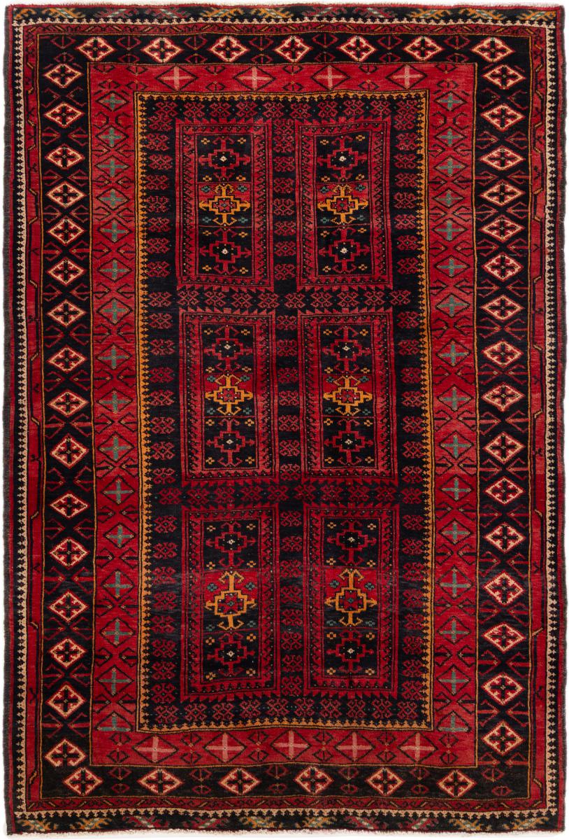 Persian Rug Baluch 205x138 205x138, Persian Rug Knotted by hand