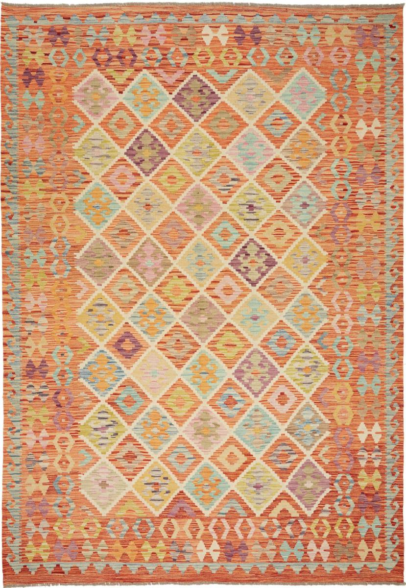 Tapete afegão Kilim Afegão 293x200 293x200, Tapete persa Tecido à mão