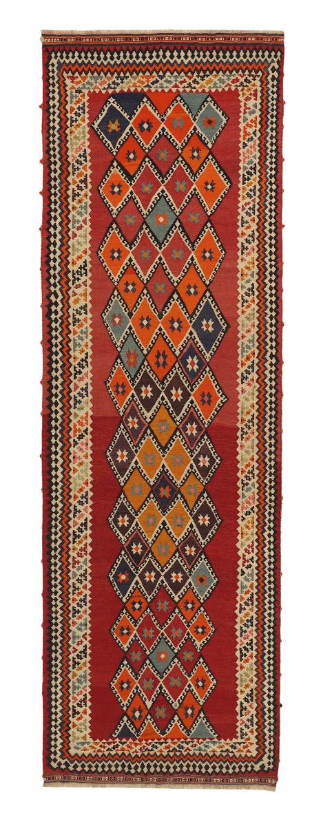Tapete persa Kilim Fars 393x124 393x124, Tapete persa Tecido à mão