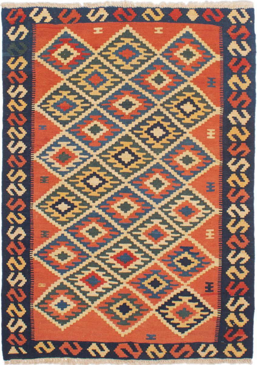 Tapete persa Kilim Fars 149x102 149x102, Tapete persa Tecido à mão