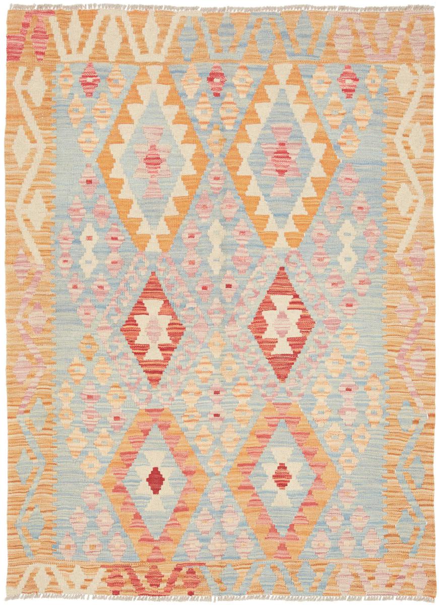 Αφγανικό χαλί Κιλίμ Afghan 136x102 136x102, Περσικό χαλί Οι κόμποι έγιναν με το χέρι