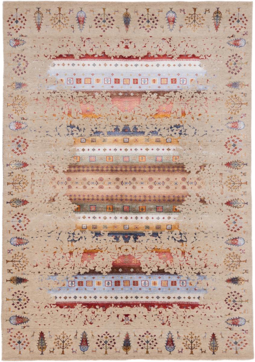 Indiaas tapijt Gabbeh Loribaft 251x176 251x176, Perzisch tapijt Handgeknoopte