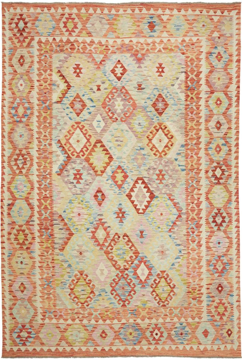 Tapete afegão Kilim Afegão 310x201 310x201, Tapete persa Tecido à mão