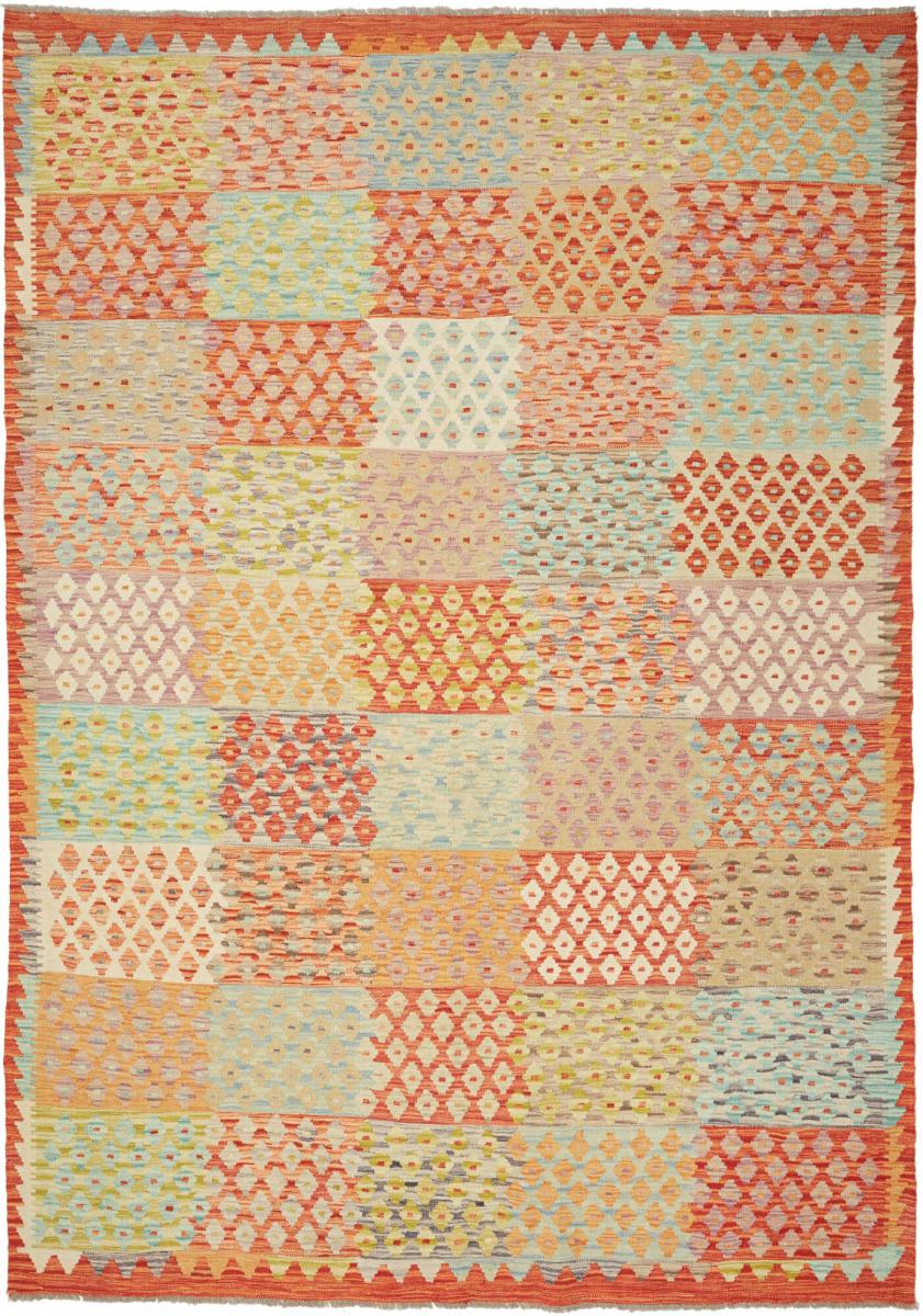 Tapete afegão Kilim Afegão 291x203 291x203, Tapete persa Tecido à mão