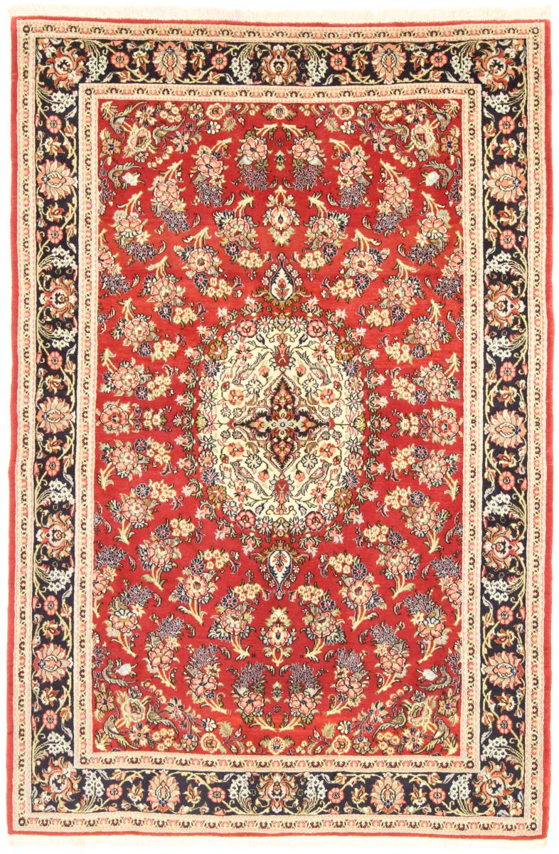 Persian Rug Qum 219x144 219x144, Persian Rug Knotted by hand