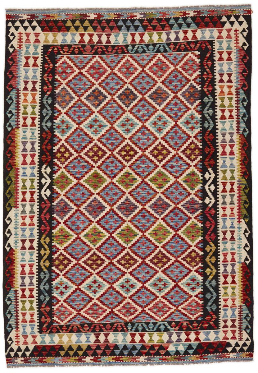 Afgán szőnyeg Kilim Afgán 256x176 256x176, Perzsa szőnyeg szőttesek