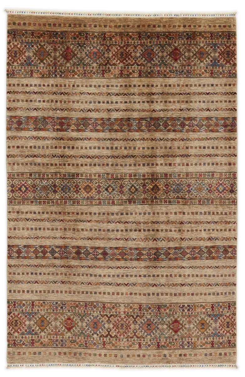 Afghan rug Arijana Shaal 262x174 262x174, Persian Rug Knotted by hand