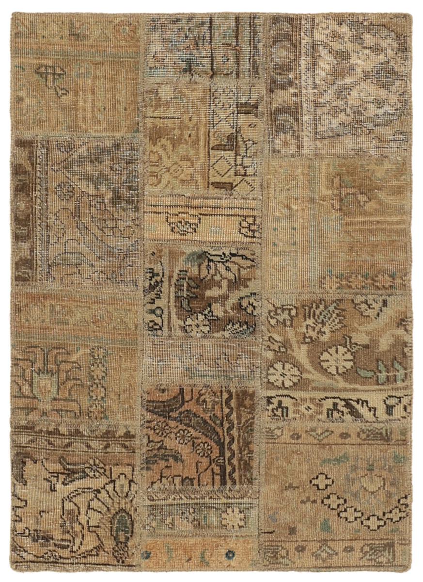 Alfombra persa Patchwork 123x80 123x80, Alfombra persa Anudado a mano