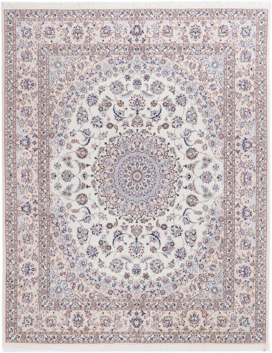 Persian Rug Nain 6La Signed 262x205 262x205, Persian Rug Knotted by hand