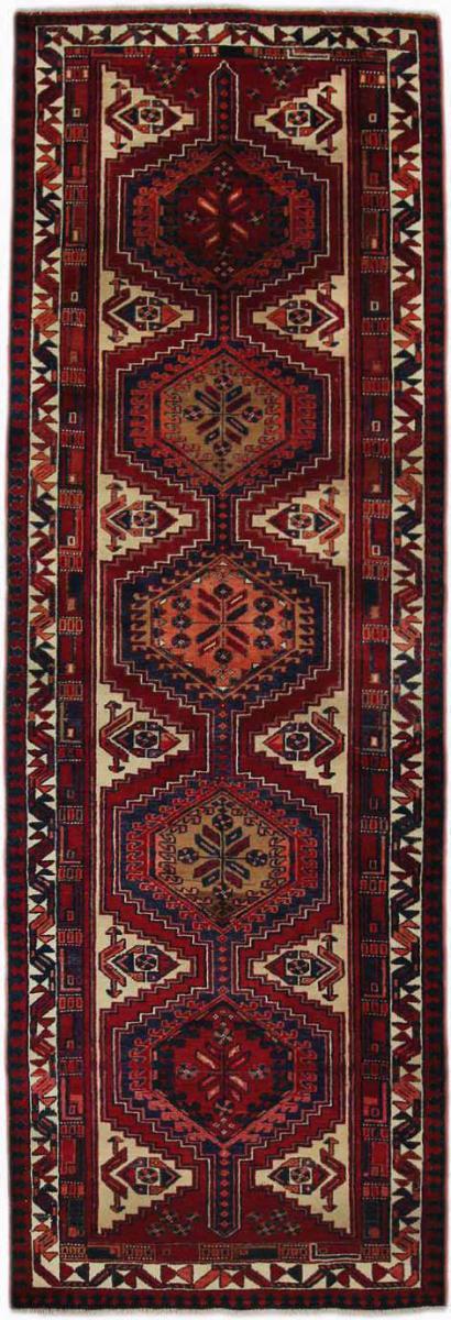 Persisk tæppe Meshkin 331x109 331x109, Persisk tæppe Knyttet i hånden