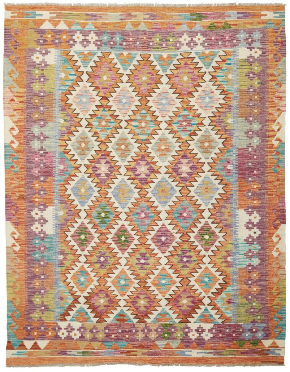 Tapete afegão Kilim Afegão 201x157 201x157, Tapete persa Tecido à mão