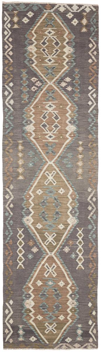 アフガン絨毯 Kelim Afghan 303x78 303x78, ペルシャ絨毯 手織り