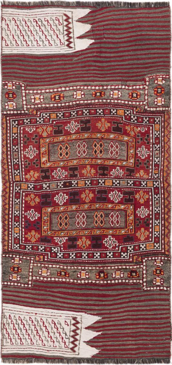 Perzisch tapijt Kilim Patchwork 194x92 194x92, Perzisch tapijt Handgeweven